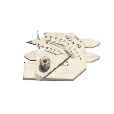 ODM Supported Multi Function Welding Gauge HJC45B Stainless Steel Double Slide Welding