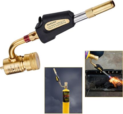 Auto Ignition Mapp/Propane Gas Torch with Trigger Start and Adjustable Swirl Flame