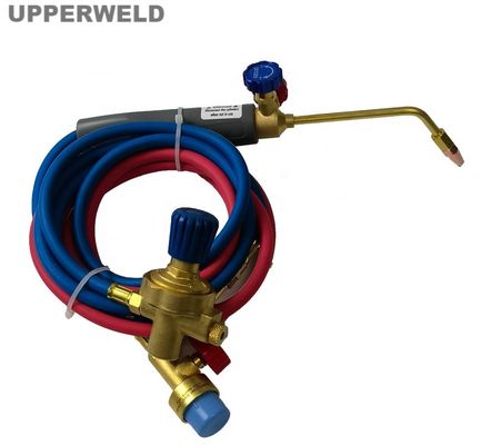Blue Red MAPP/Propane Gas Type Heating Torch Portable Easy To Handle Brazing Equipment