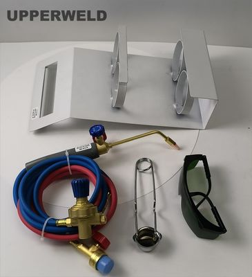 Blue Red MAPP/Propane Gas Type Heating Torch Portable Easy To Handle Brazing Equipment