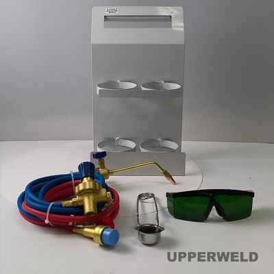 Blue Red MAPP/Propane Gas Type Heating Torch Portable Easy To Handle Brazing Equipment